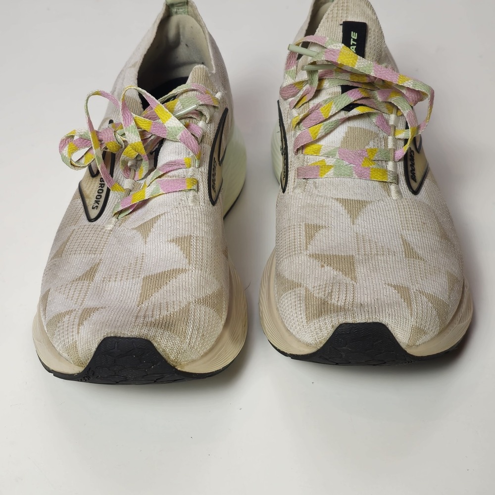 Brooks Womens Levitate SF 6 LE 1203851B141 White Multi Running Shoes Size 9.5 B - Picture 12 of 14